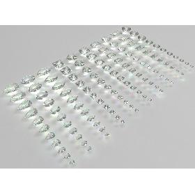 Standard diamond of different cut 3D